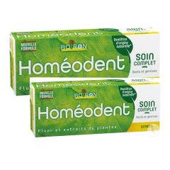 Dentifrice Soin Complet Dents Et Gencives Citron 2x75ml Homeodent Boiron