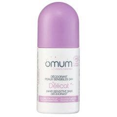 Le Delicat Deodorant Bille 24h 50ml Peaux Sensibles Omum