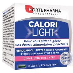 Capteur de Graisses à base de Fibres d'orange et Cacao 30 gélules CaloriLight Forté Pharma