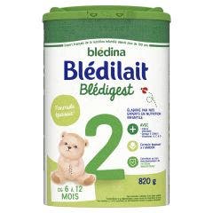 Blédilait Blédigest 2ème âge 6 à 12 mois 820g Blédina 820g Blédina