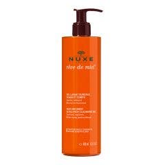 Gel Lavant Surgras Visage Et Corps Peaux Seches Et Sensibles 400ml Reve De Miel Nuxe