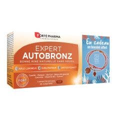 AutoBronz + 1 bracelet 45 comprimés Expert Forté Pharma