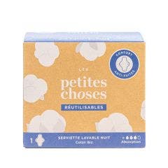 Serviette Lavable Nuit Coton Bio x1 Les Petites Choses