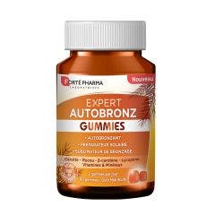 Autobronzant Hâle naturel 60 gommes à mâcher Expert AutoBronz Forté Pharma