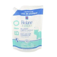 Eco Recharge Gel Lavant BIO Bebe Corps Et Cheveux 500ml Corps et cheveux Biolane
