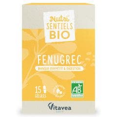 Fenugrec Bio 15 gélules Nutri'sentiels Nutrisante