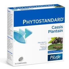 Cassis Et Plantain 30 comprimés Phytostandard Pileje