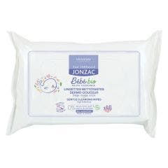 Lingettes Nettoyantes Dermo Douceur Bio X40 Bebe Eau thermale Jonzac