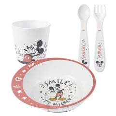 Coffret Vaisselle micro-ondable Mickey Dès 9 mois Nuk