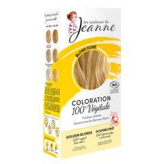 Coloration 100% végétale 2x50 g Blond doré Les couleurs de Jeanne
