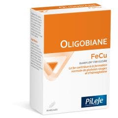 FeCu 30 gélules Oligobiane Pileje