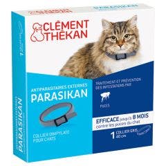 Collier Antiparasitaire Puces Et Tiques Chat 40cm Clement-Thekan