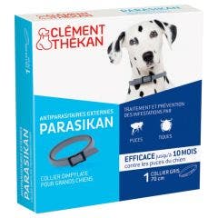Collier Antiparasitaire Puces Et Tiques Grand Chien 70cm Clement-Thekan