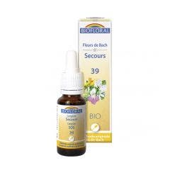 N°39 Remede De Secours Bio Demeter Fleurs De Bach 25ml Biofloral
