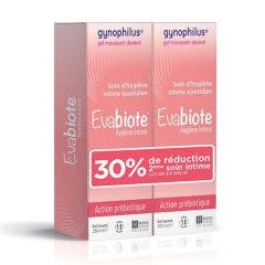 Evabiote Hygiène intime gel lavant 2x250ml Besins Healthcare