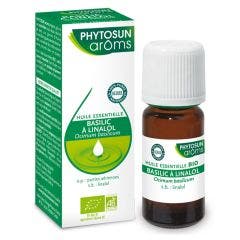 Huile essentielle Basilic à linalol bio 5ml Phytosun Aroms