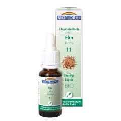 N°11 Orme Bio Demeter Fleurs De Bach Courage Espoir 25ml Biofloral