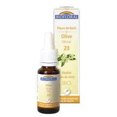 N°23 Olivier Bio Demeter Fleurs De Bach Vitalite Joie De Vivre 25ml Biofloral