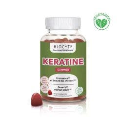 Keratine 60 gummies Croissance et beauté des cheveux Biocyte
