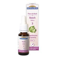 N°3 Hetre Bio Demeter Fleurs De Bach Compréhension Acceptation 25ml Biofloral