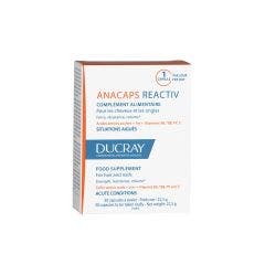 Chute De Cheveux Reactionnelle X30 Reactiv Anacaps Reactiv Ducray