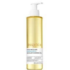 Huile micellaire visage démaquillant 195ml Amande Douce Decléor