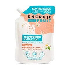Eco recharge Shampooing sans sulfates Huile de Monoi & Macadamia Bio 500ml Cheveux Secs & Abimés Energie Fruit