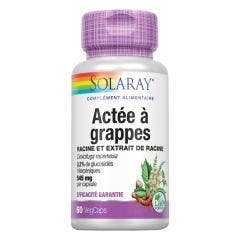Actée à grappes Cimicifuga Racemosa standardisé 545 mg x60 capsules végétales Solaray