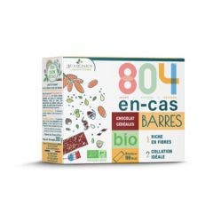 804 en-cas céréales bio 8 barres saveur chocolat 3 Chênes