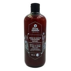 Crème de douche et shampoing naturel au cassis 500ml Beauty Garden