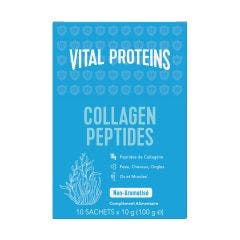 Collagen Peptides 10 sticks de 10 g Peau, cheveux, ongles, ossature Vital Proteins