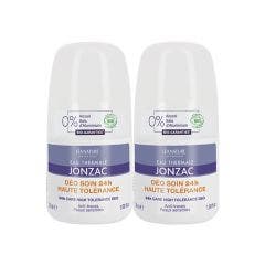 Deodorant 24h Haute Tolérance 2x50 ml Peaux sensibles Eau thermale Jonzac