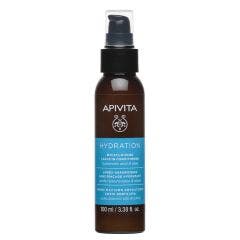 Après-Shampooing 100 ml Hydratant Sans Rinçage Tous Types de Cheveux Apivita