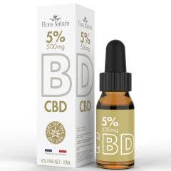 Huile de CBD 5% 10ml Flora Natura