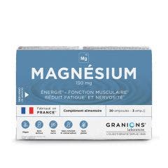 Granions® de Magnésium Marin 300 mg 30 ampoules Oligo Granions
