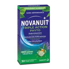 Triple Action Phyto Sommeil 30 Gelules Novanuit