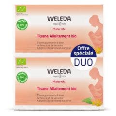 Duo Tisane Allaitement Verveine Bio 2x20 sachets Weleda