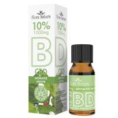 Huile de CBD 10% 10ml Menthe Flora Natura