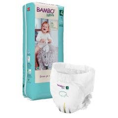 Couches Culottes Taille 4 x40 7 à 14 kg Bambo Nature