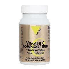 Vitamine C 1000 + Bioflavonoïdes 30 Comprimés Sécables Vit'All+