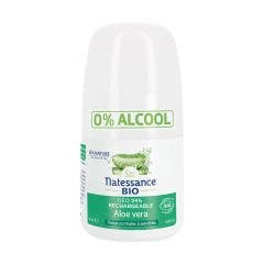 Déodorant rechargeable 24h Aloe Vera Bio 50ml Peaux normales à sensibles Natessance