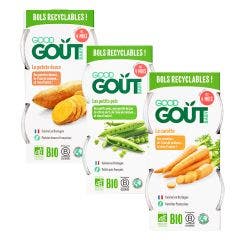 Purée de Légumes Bio 2x120g Dès 4 Mois Good Gout