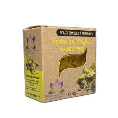 Savon au soufre 150g Peaux grasses à problèmes Pharma Bio Univers