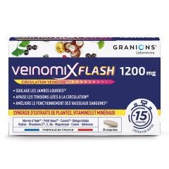 Veinomix Flash 1200 mg 30 Comprimés Circulation Veineuse Granions