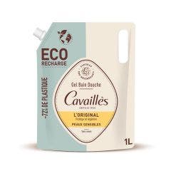 Eco Recharge Gel Bain et Douche L'Original 1L Peaux sensibles Rogé Cavaillès