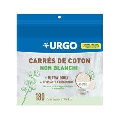 Carré de coton 10x8cm x180 Urgo