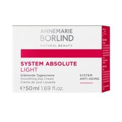 Crème de Jour Lissante Light Visage 50ml System Absolute Peaux Matures Mixtes AnneMarie Börlind