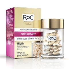 Soin Lissant Capsules Sérum nuit x30 Roc