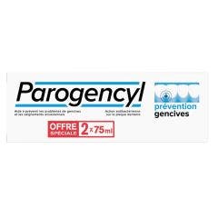Prevention Gencives Dentifrice 2x75 ml Parogencyl