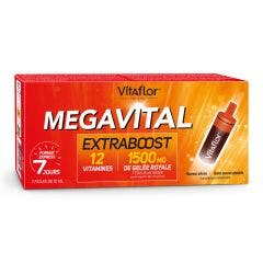 Mégavital Extraboost 7x10ml Saveur Citron Format 7 Jours Vitaflor